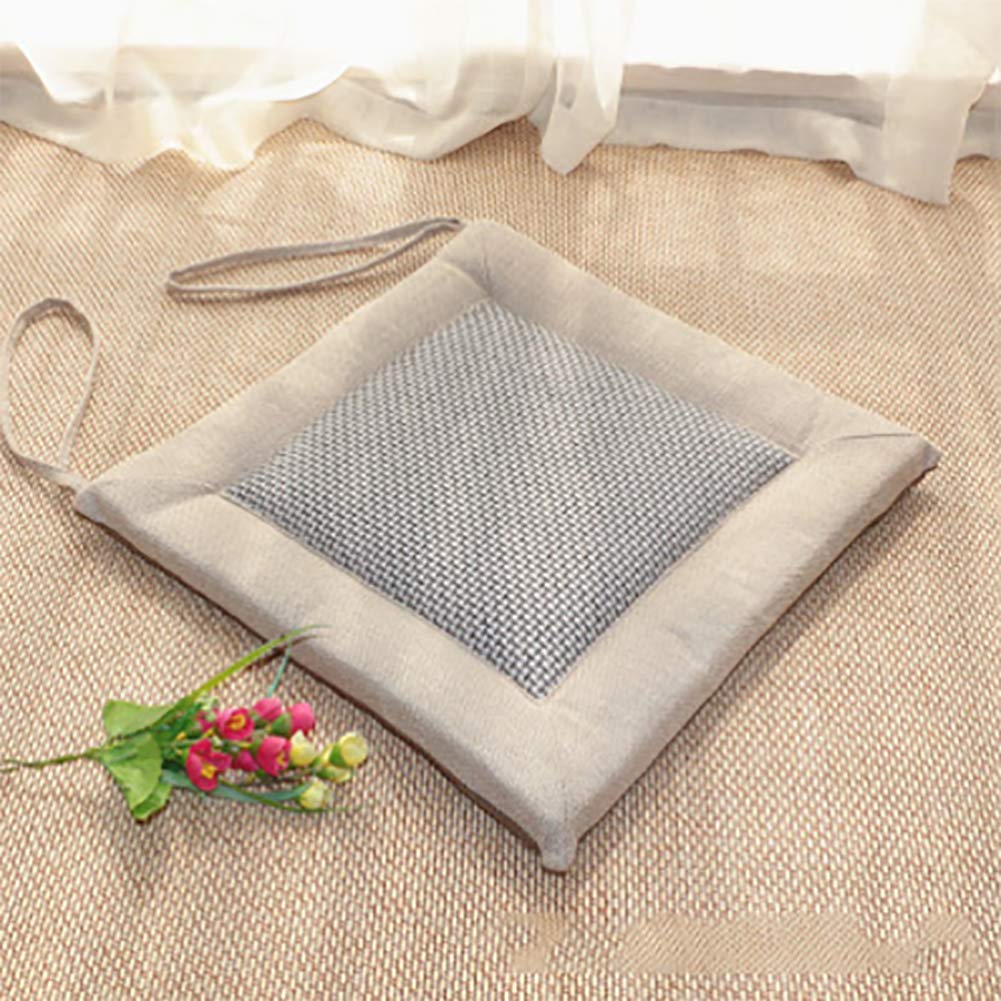 Coussins d'assise anti-dérapants et épais pour chaise de salle à manger en lot de 4