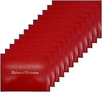 Vista 26 de GraduationMall Cubierta impresa para diploma para certificado 8.5 x 11 pulgadas, real, paquete de 1