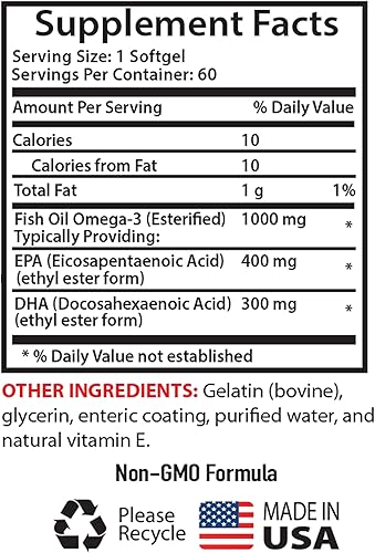 Miniatura 5 de Aceite de pescado Omega-3 8060 - Aceite de pescado - Suplementos de aceite de pescado, Suplementos de aceite de pescado Omega 3, Suplementos de