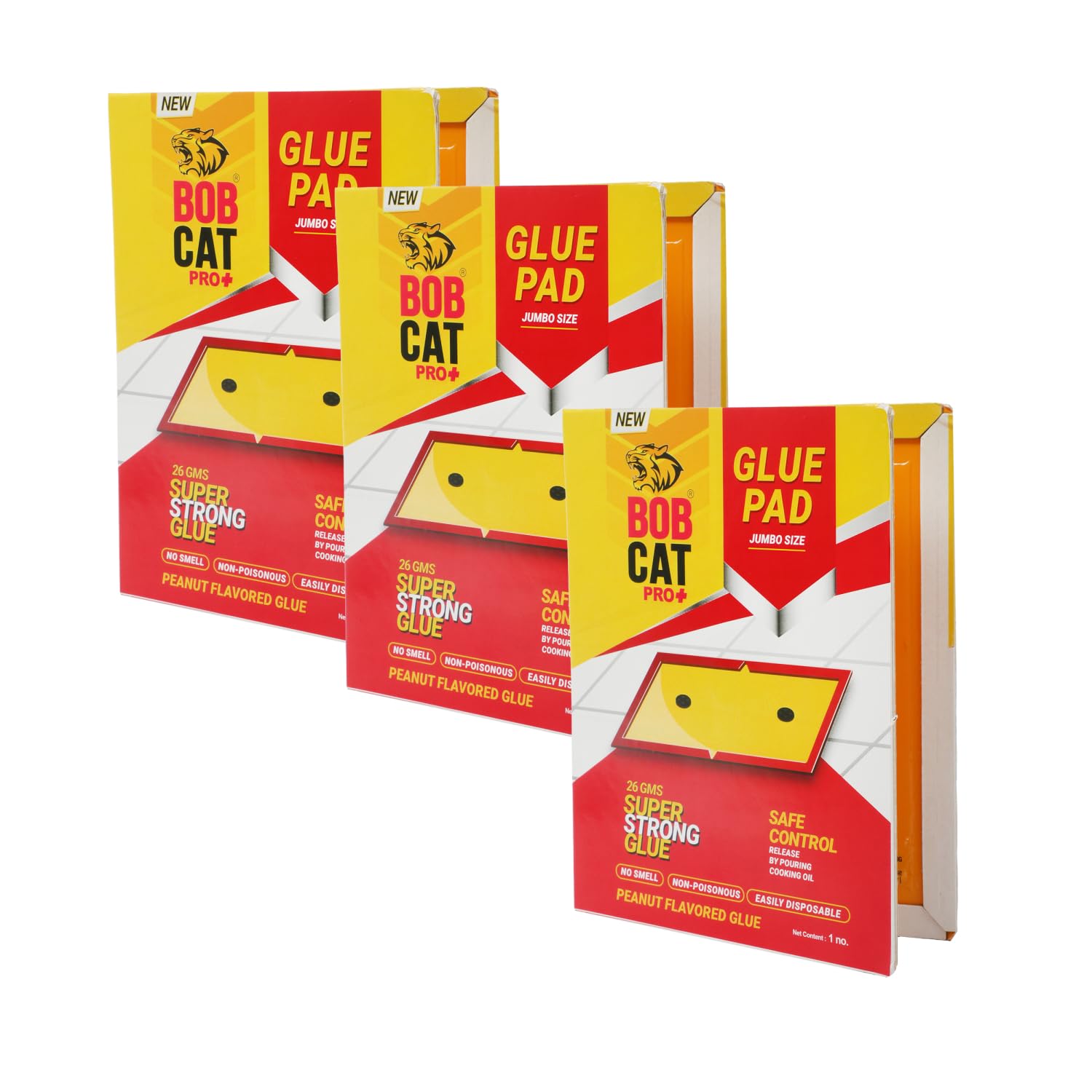 BOB CAT Jumbo Size Yellow Sticky Trap for Whiteflies & Aphids | Extra Large Insect Catcher Pads for Home, Kitchen, Office & Agriculture | Pesticide Free Insect Trap Sheet | Pack of 3 |30X Formulation-image-14