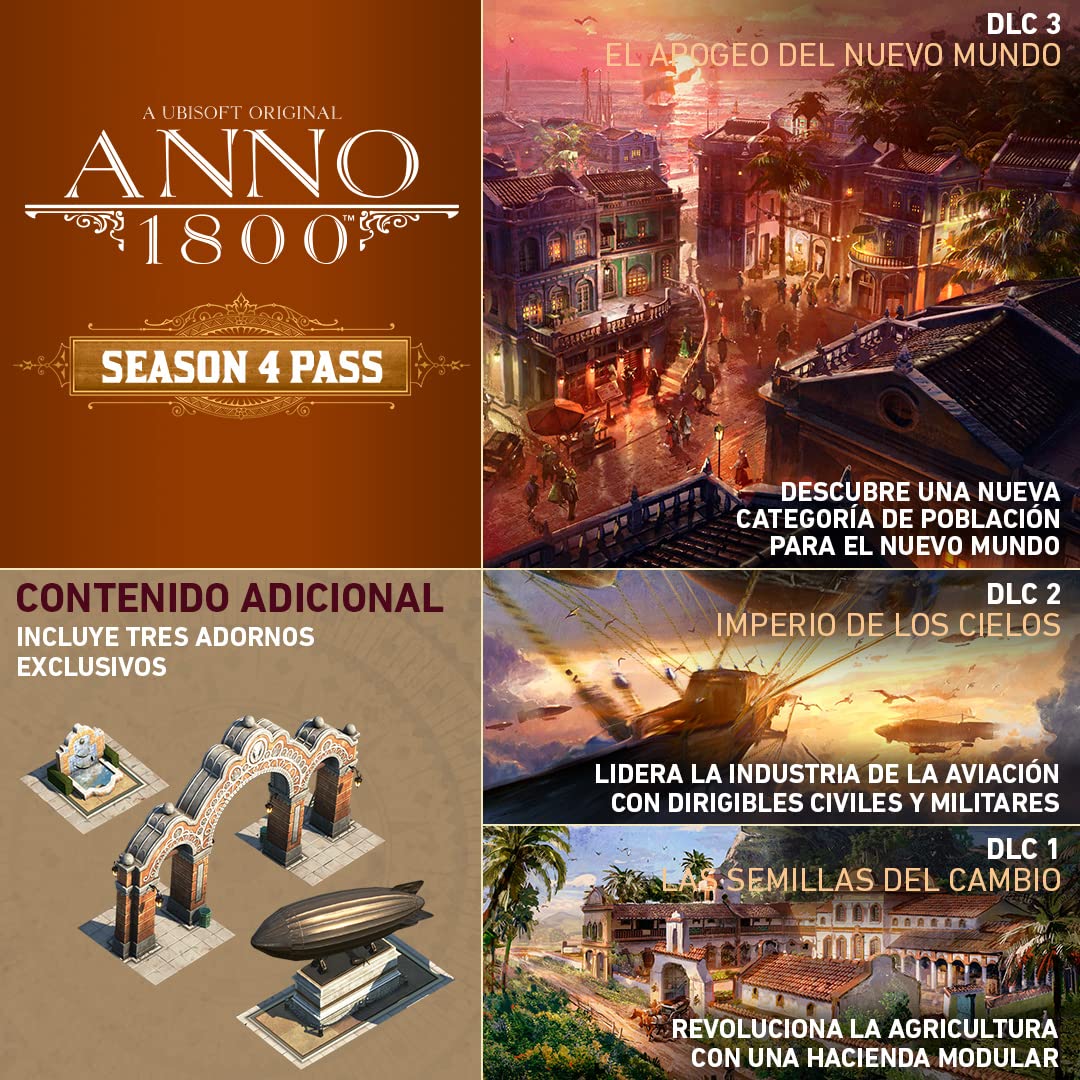Anno 1800 Season 4 Pass | Código para PC