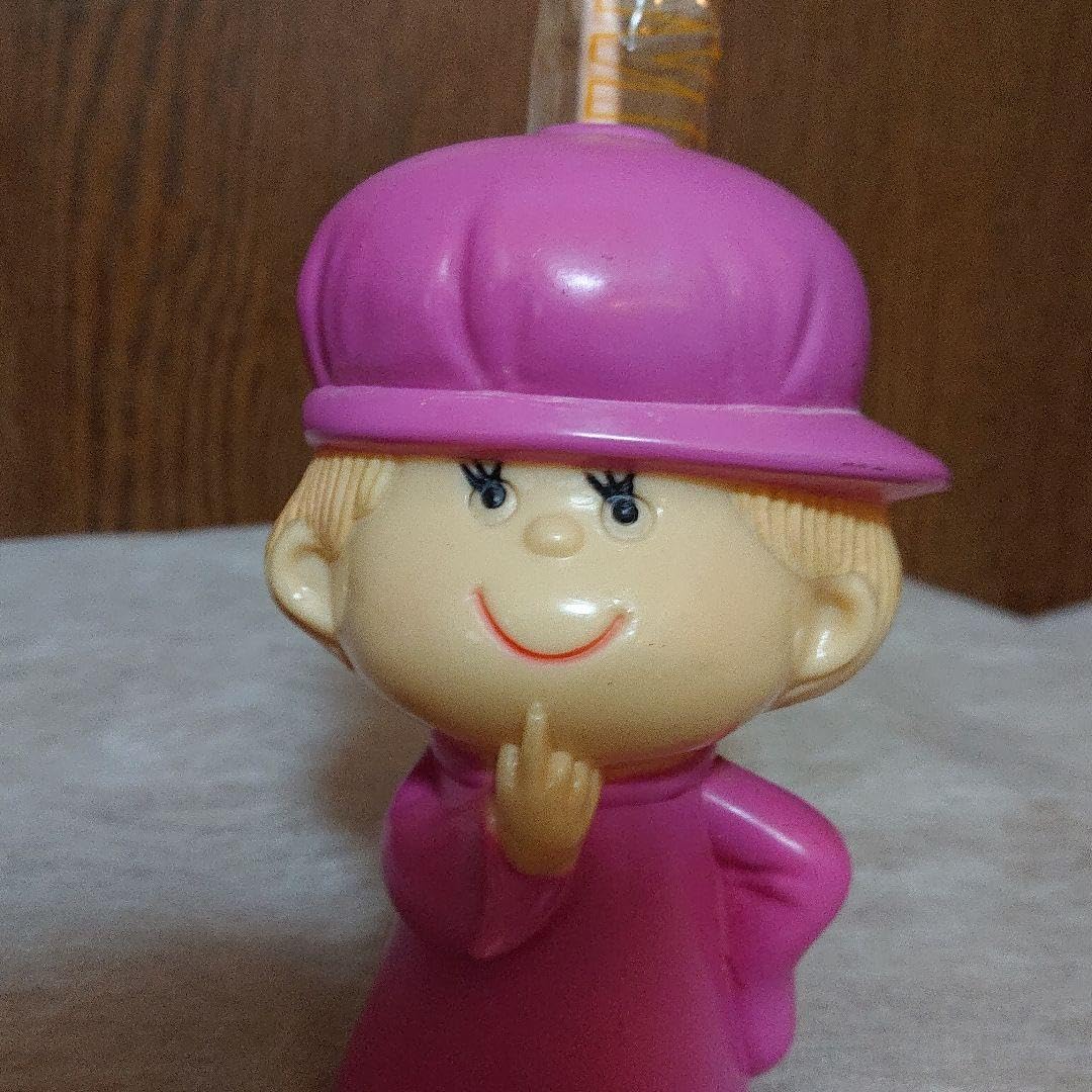 水森亜土 歯ブラシ立て ヴィンテージ レトロ 雑貨 未使用 水森亜土