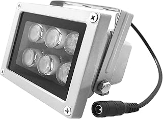 JC Infrared Illuminator 6Leds High Power Wide Angle IR Illuminator for 850nm IP Camera CCTV Security Camera
