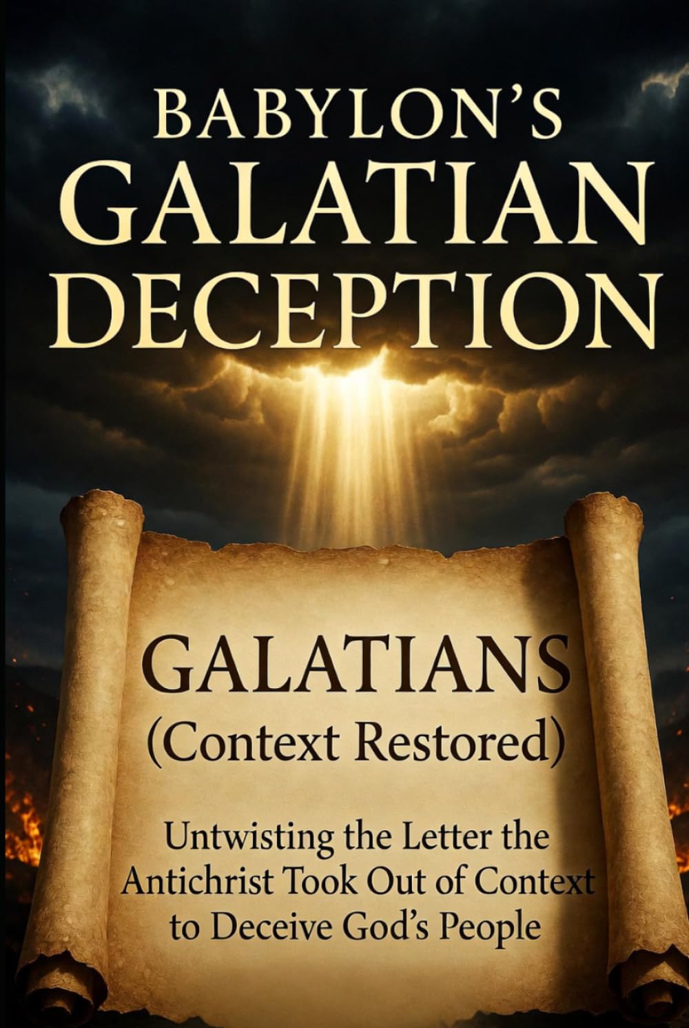 BABYLON'S GALATIAN DECEPTION: Untwisting the Letter the Antichrist Took Out of Context to Deceive God's People (You've Been Lied To: The Fourth Watch, ... for those Hungry for the Truth of THE WORD)