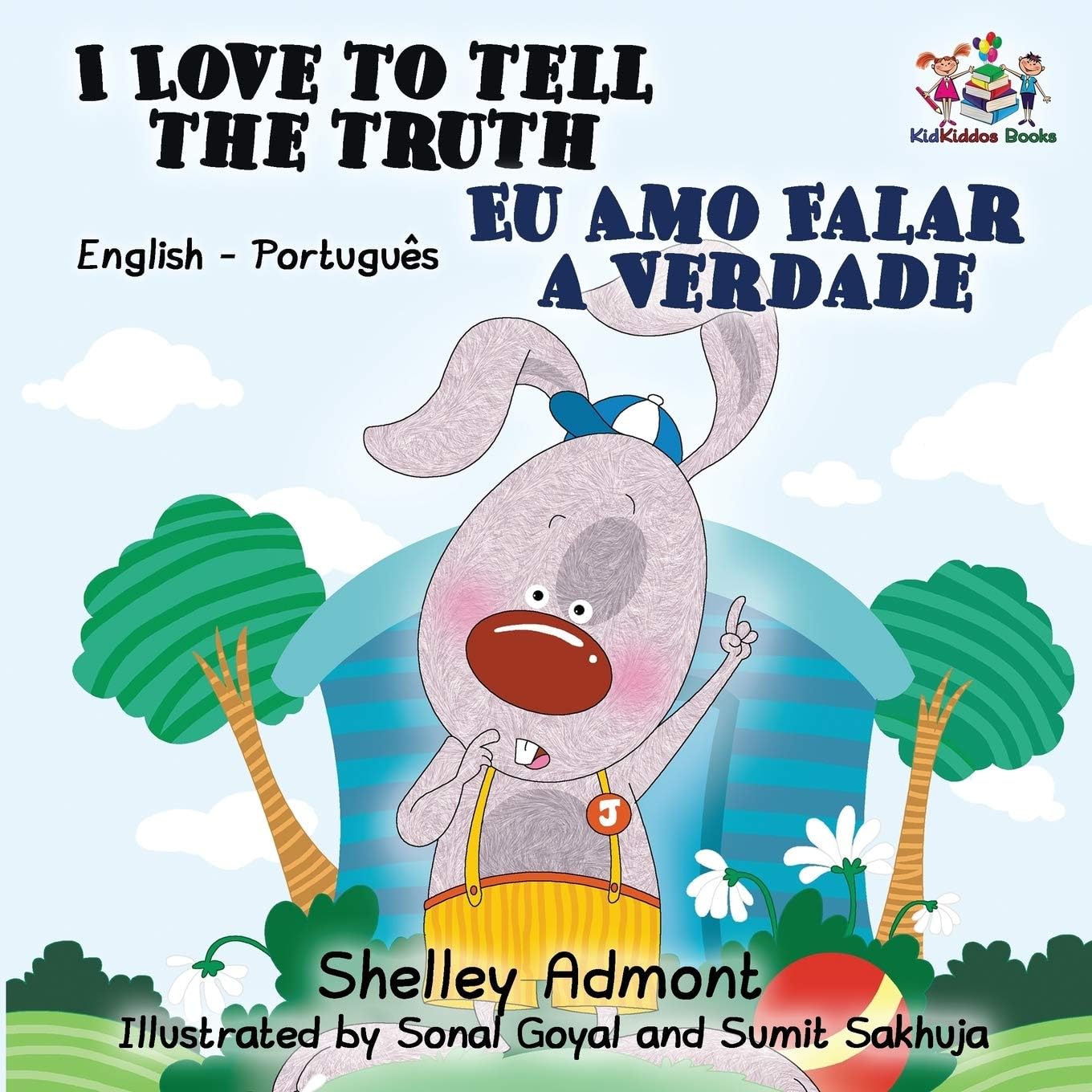 I Love to Tell the Truth: English Portuguese Bilingual Book for Kids -Brazilian (English Portuguese Bilingual Kids Book Collection - Brazilian) (Portuguese Edition)