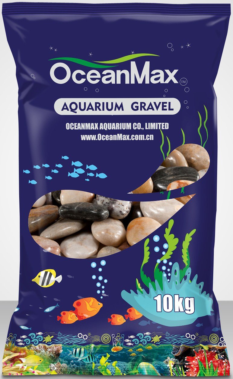 GHIAIA GHIAIETTO DECORATIVO NERO 5KG GRANULI 4-6 MM ACQUARIO DOLCE