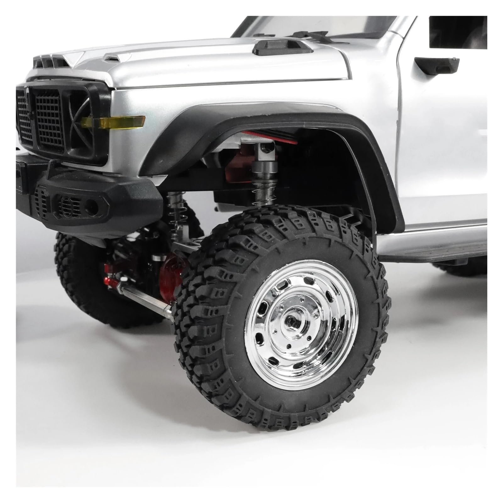 para MN98 para MN82 para WPL C24-1 B36 D12 C64 D74-1 para MN99S Ruedas Goma Hexagonales 5mm Neumático Todoterreno Actualización Coche RC Modificado Reemplazar RC Rueda Neumáticos