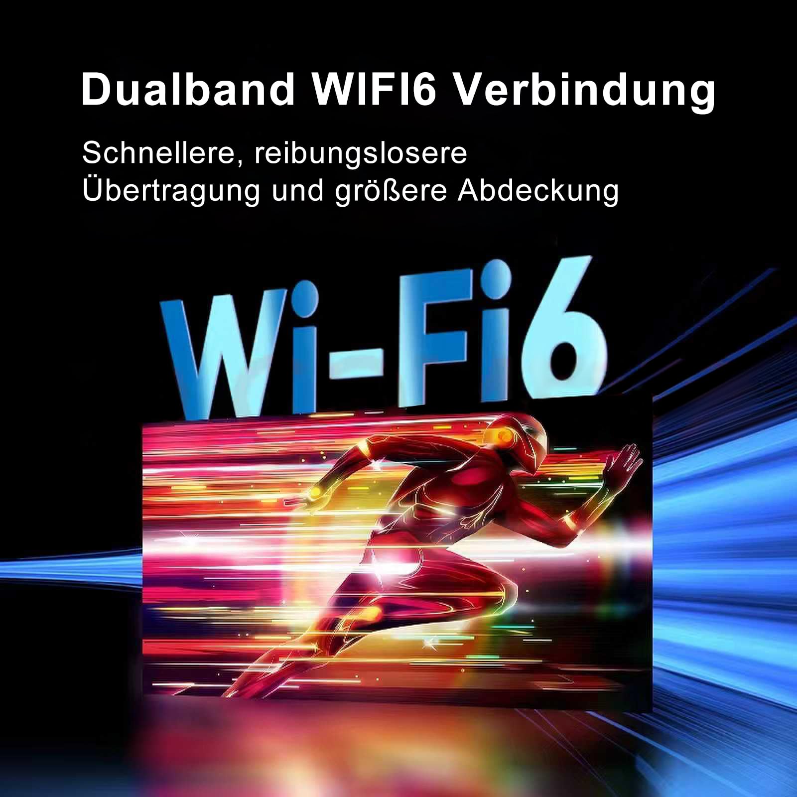HY320 Vidéoprojecteur Android 11,1080P Mini Projecteur WiFi6 BT5.0 Heimkino Beamer,12000lm FHD 4K Video Projecteur,Auto Keystone Outdoor/Home Projecteur,pour Téléphone/PC/Ordinateur