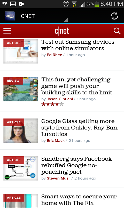 Technology News - App on Amazon Appstore