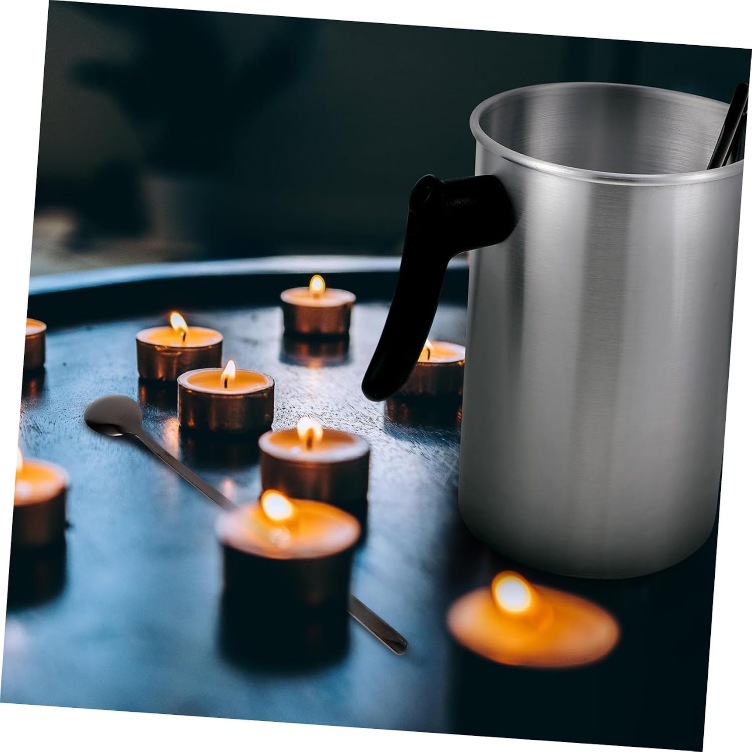 Hohopeti Candle Making Kit Stainless Steel Pouring Pot for DIY Candles