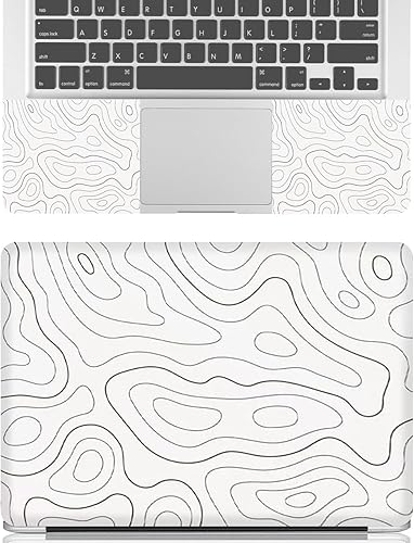 Miniatura 34 de Adhesivo para laptop de 12.1-15.6 pulgadas, calcomanía reutilizable universal de vinilo para laptop, protector de arte impermeable en color panal