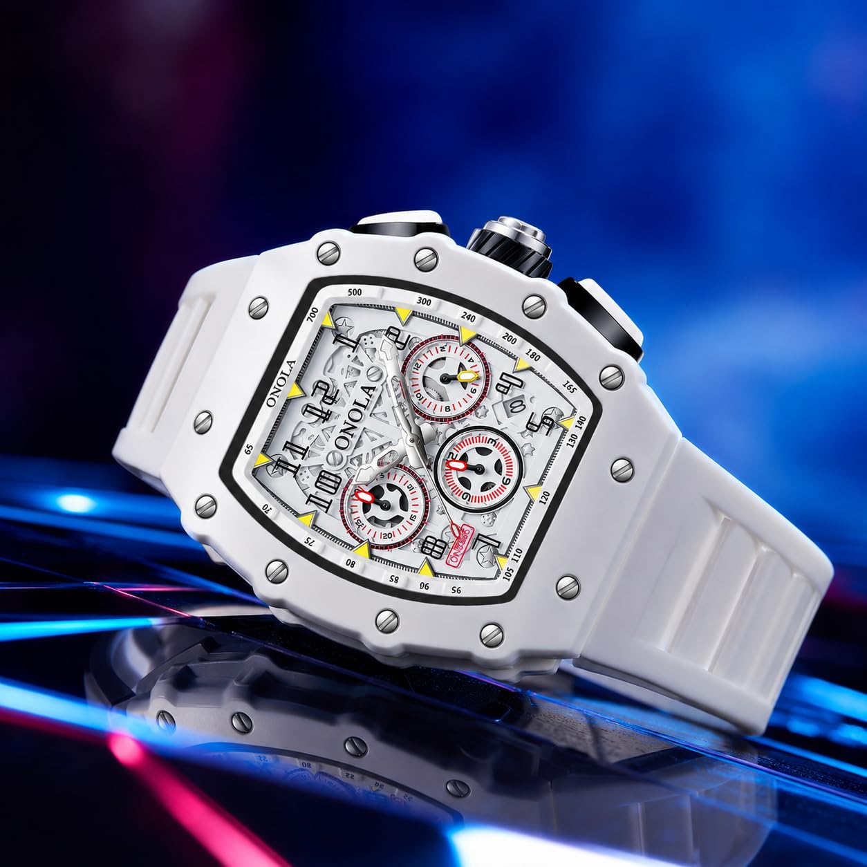 Gosasa Montre à quartz pour homme - Étanche jusqu'à 50 m