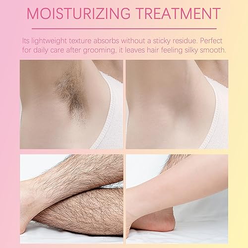 Miniatura 5 de Cyperus Rotundus Aceite para depilación  Aceite inhibidor del crecimiento natural del cabello con aceites de jojoba y árbol de té, ralentiza el