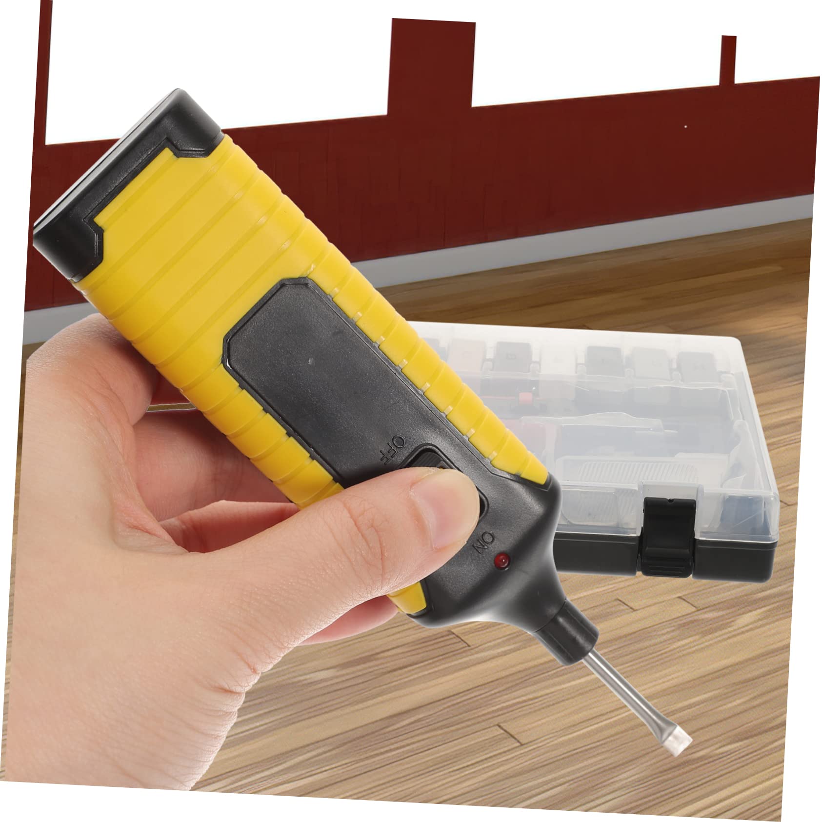 Kit Reparación Madera para Suelos Laminados 11 Bloques de Cera, Repara Arañazos y Zonas Dañadas en Cocina, Mesa y Puerta,