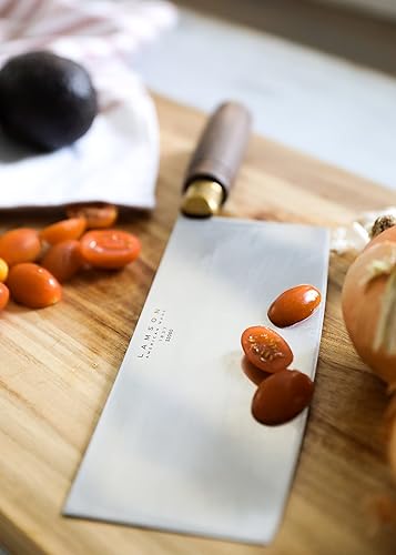 Vista 2 de Lamson - Cuchilla de verduras china mango de nogal 120in