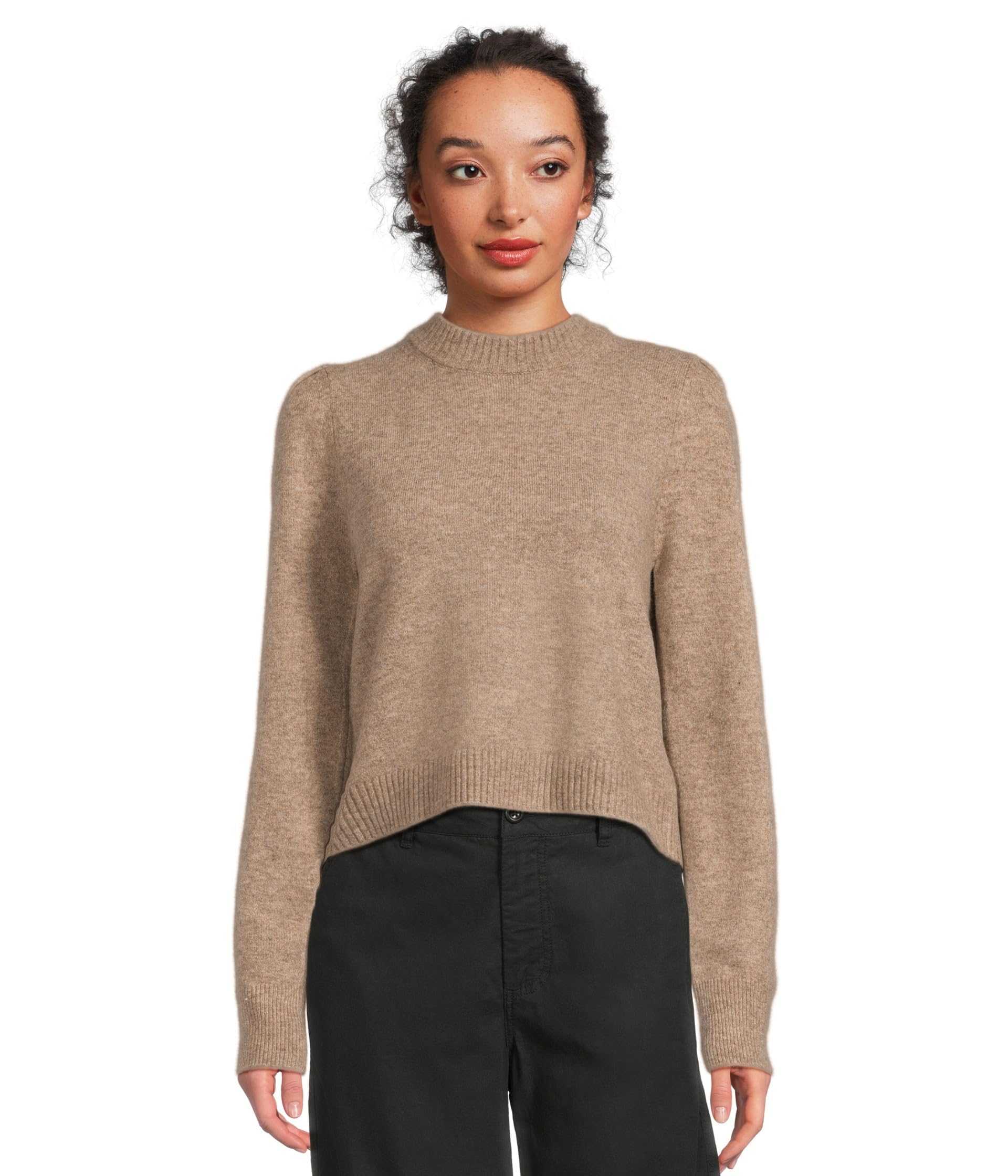 Michael Stars Womens Genova Puff Sleeve Pullover