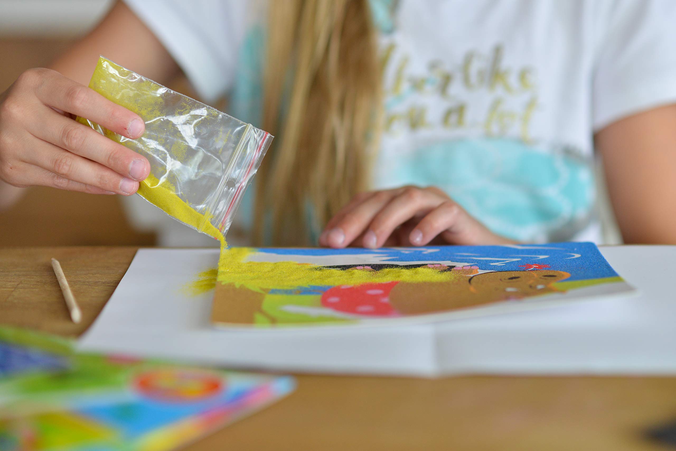 Z.P. Alexander 1882 Sandmalerei-Set – Kreativspiel Mit Sand Für Kinder Ab 6 Jahren