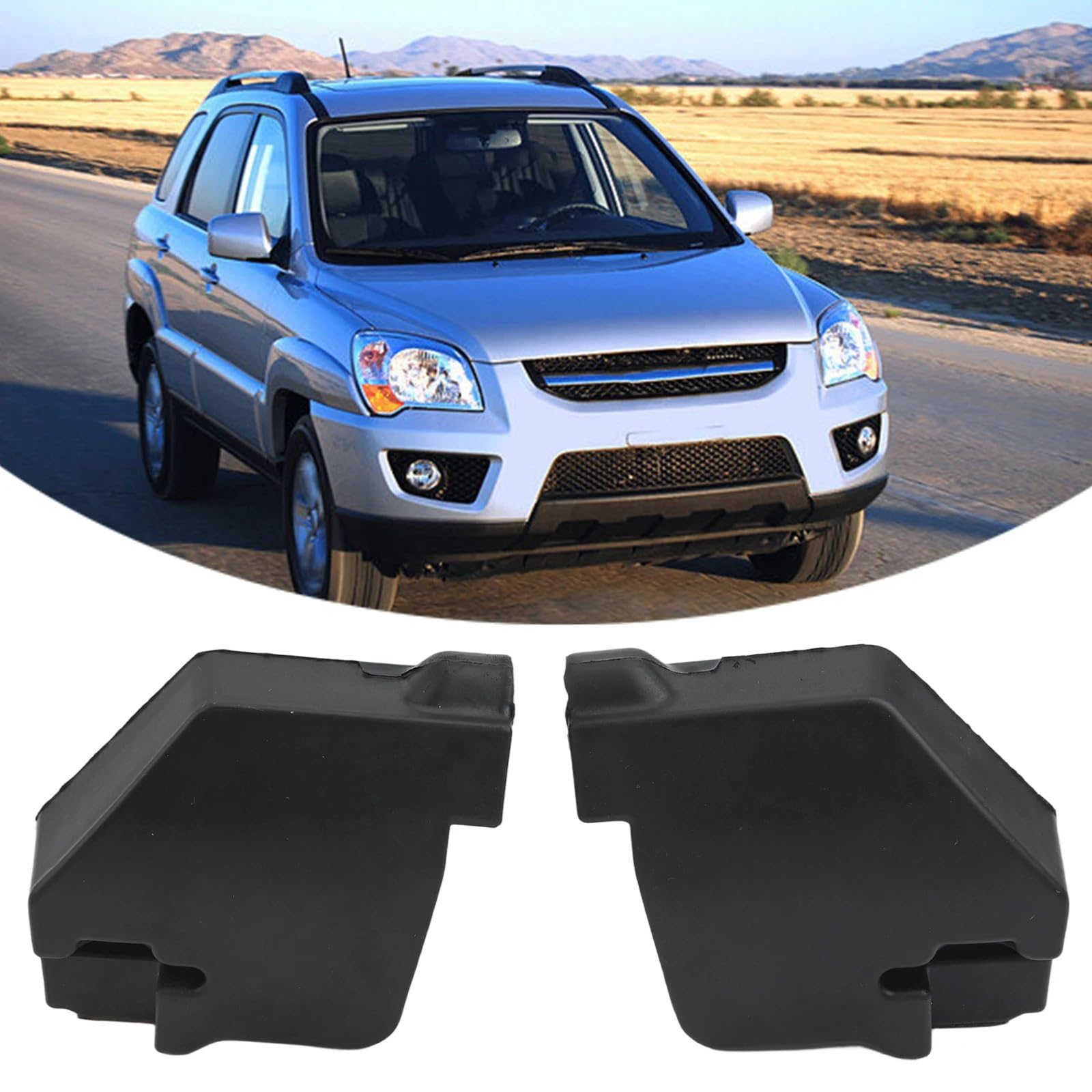 Gumowa uszczelka do szyby Pasuje do Sportage 2010-2015 uszczelka pokrywy kaptura przegrody 86430-3W000 2 szt. Taśma uszczelniająca kaptur