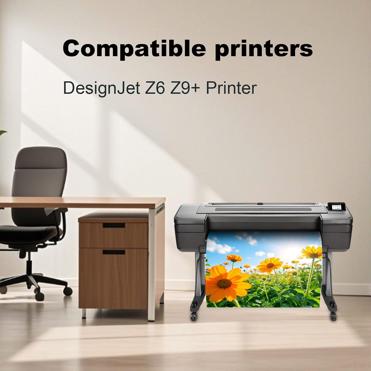 746 Ink Cartridge Set (6 Pack, PBK MBK CR M Y C) Remanufactured Replacement for P2V82A P2V83A P2V81A P2V78A P2V79A P2V80A for HP Color DesignJet Z6 Z9+ Large Format Printers