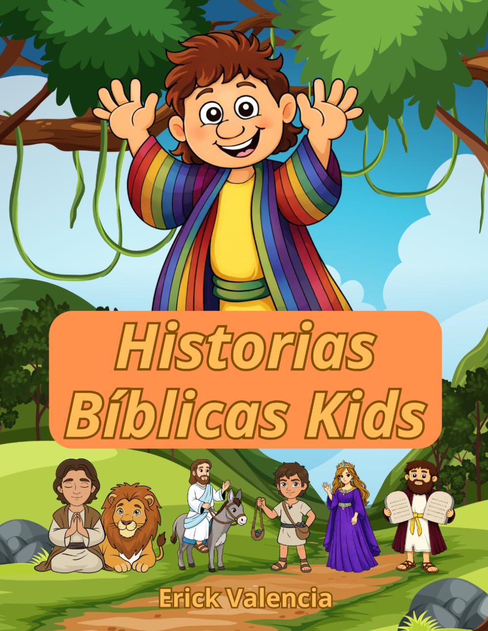 Historias Bíblicas Kids: Libro para colorear