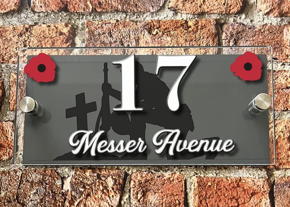 Lest We Forget Wall Plaques - UK - View #2
