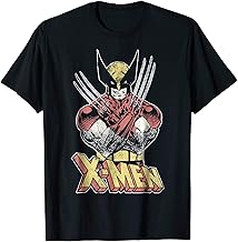 Marvel X-Men Wolverine Classic Comic Vintage Graphic T-Shirt