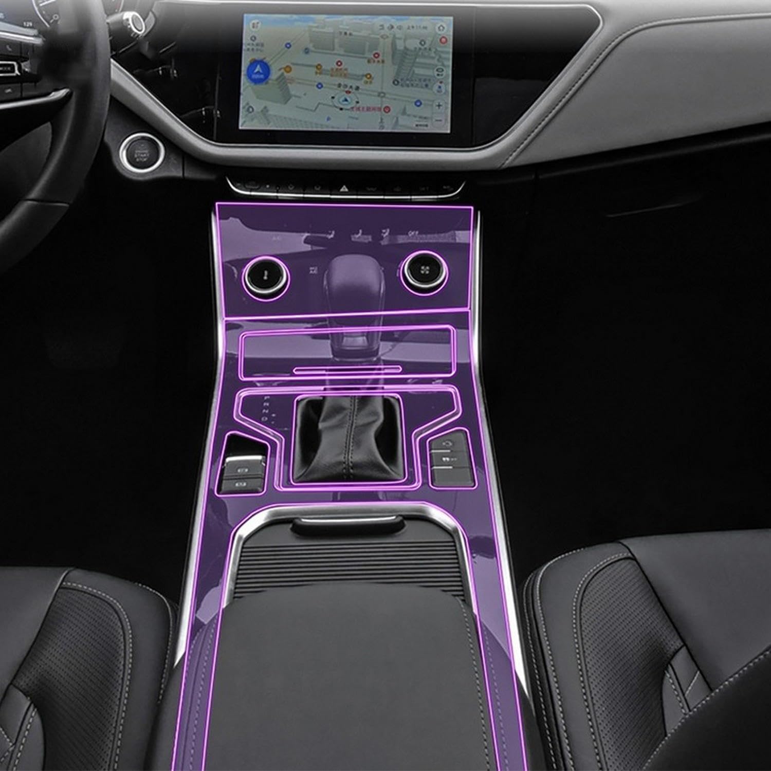 LAVIYE Car Anti Scratch Protection Film Clear Car Transparent TPU self-Adhesive Protective Film Console Screen，for Chery Arrioz GX 2018-2023