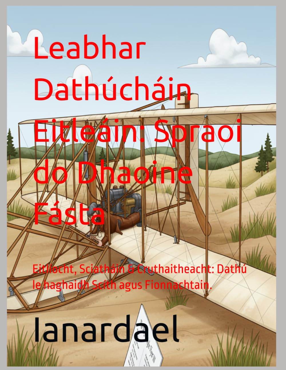 Leabhar Dathúcháin Eitleáin: Spraoi do Dhaoine Fásta: Eitlíocht, Sciatháin & Cruthaitheacht: Dathú le haghaidh Scíth agus Fionnachtain.