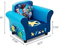 Vista 3 de Delta Children Silla tapizada para niños, Toy Story 4
