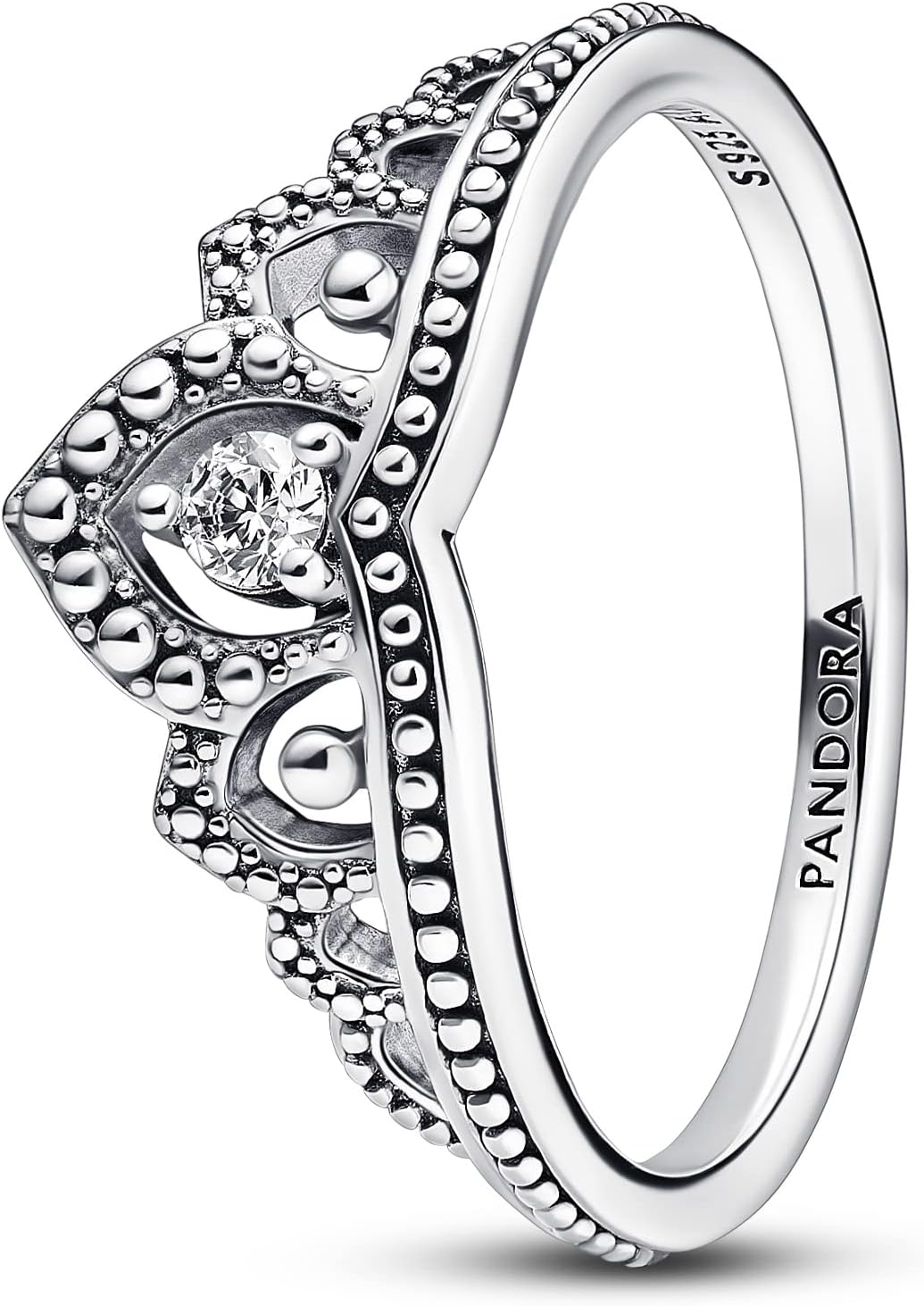 PANDORA Anillo Moments 192233C01-52 Tiara real