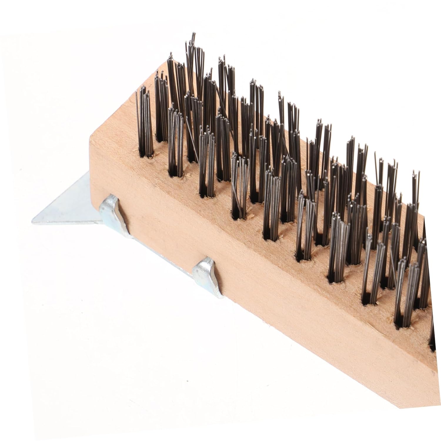 OUNONA 8pcs Wire Brush with Handles and Scraper for Rust and Paint Removal Heavy Duty Cleaning Tool for Household Use and Automotive Maintenance