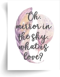 Fleetwood Mac Landslide Lyrics - Unframed Print