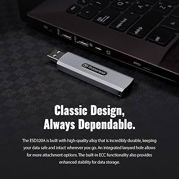 Amazon | トランセンド ポータブルSSD 1TB USB 10Gbps 最大1050