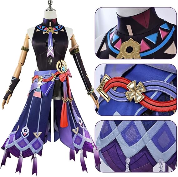 原神　シトラリ　コスプレ　衣装　フルセット 原神 シトラリ コスプレ衣装 - Costowns