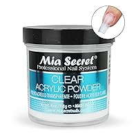 Vista 2 de Mia Secret - Polvo acrílico transparente, 4 onzas