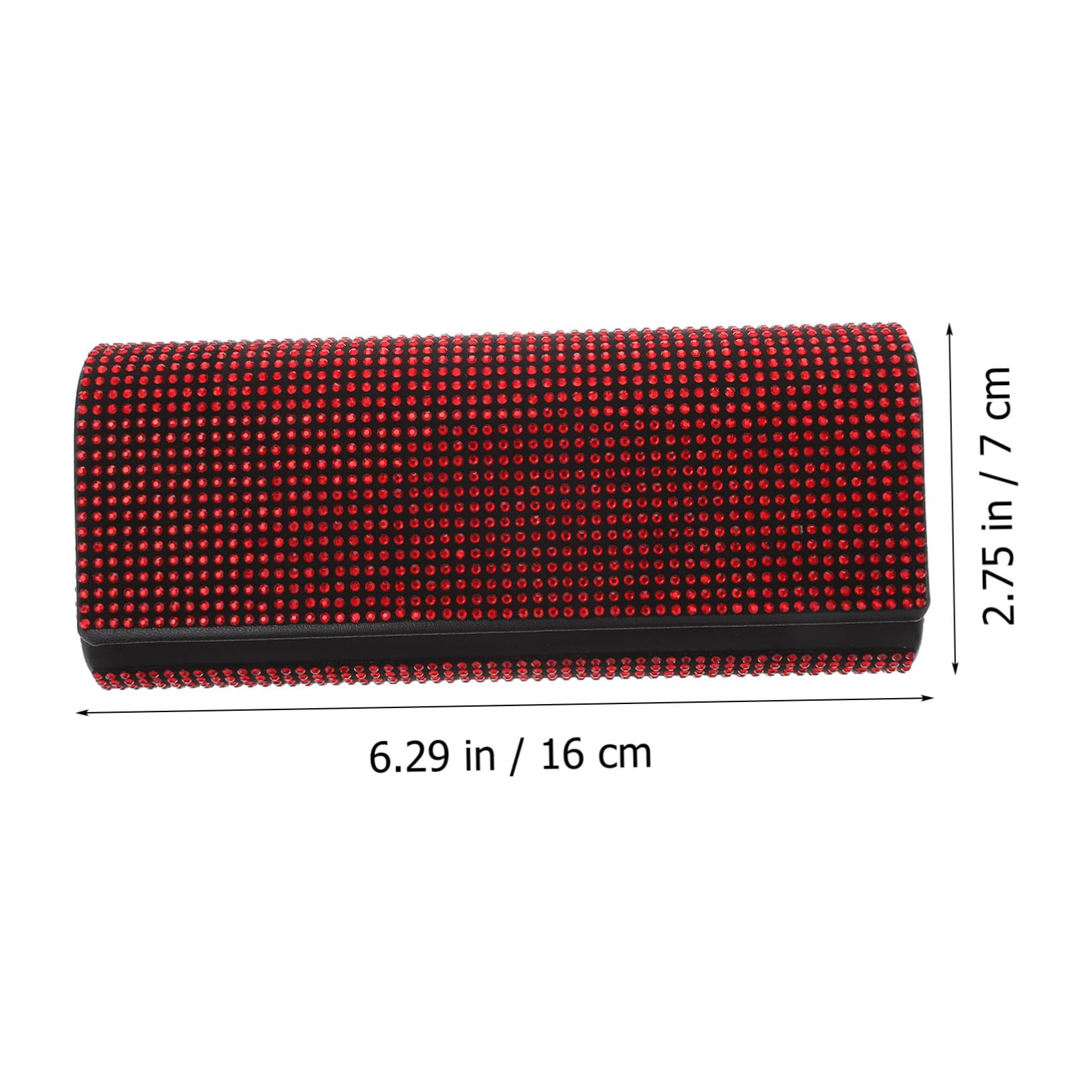 3piezas Soporte De Gafas Rhinestones para Automóvil Organizador De Accesorios De Coche Almacenamiento Elegante y Práctico para Tarjetas y Gafas