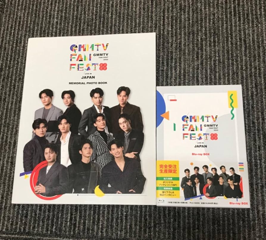 Amazon.co.jp: GMMTV Fan Fest Blu-ra ブルーレイ メモリアルフォト