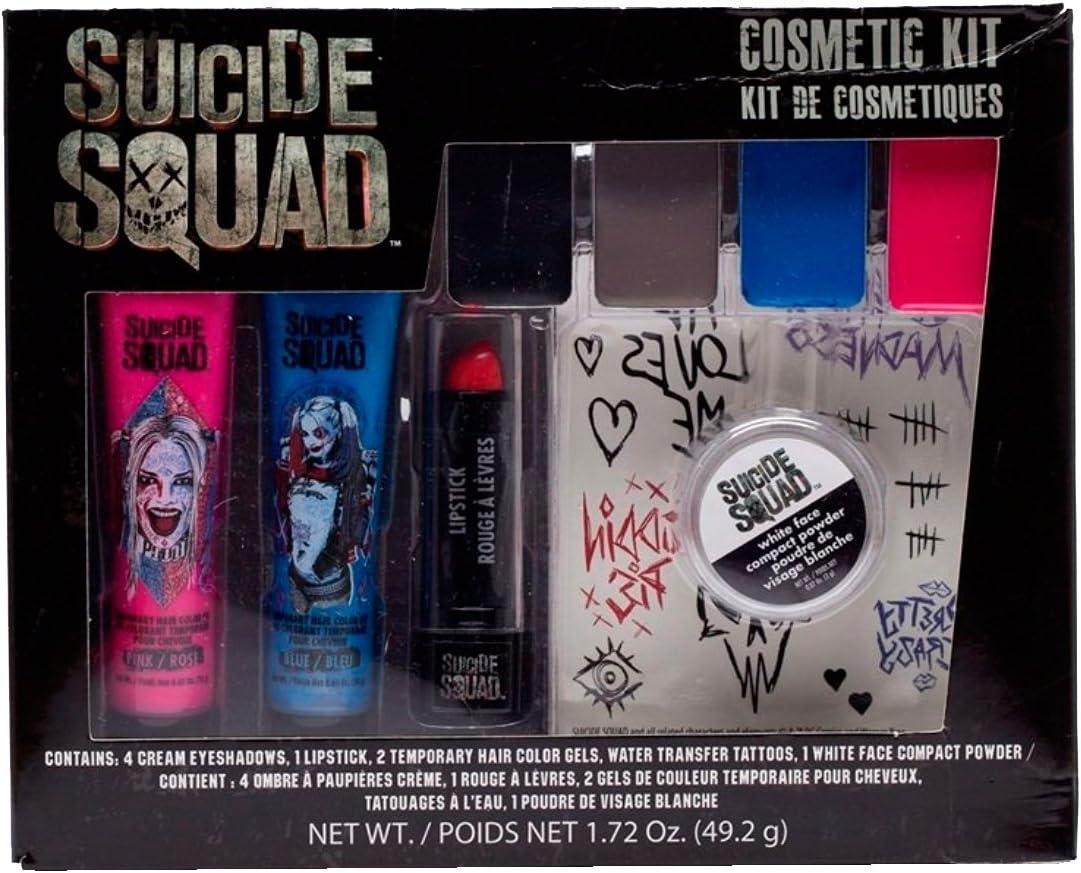 Suicide Squad Harley Quinn Makeup Cosmetic Kit