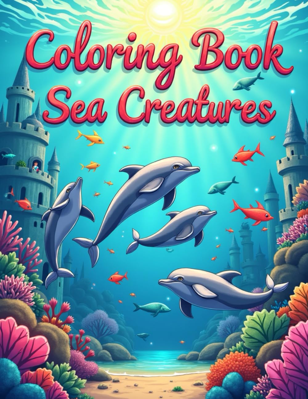 Coloring Book: Sea Creatures