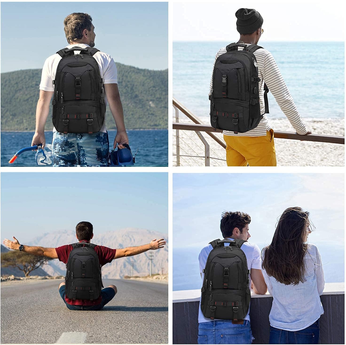 Lоwеѕt Prісе MUMAIS Canada Style 2021 Laptop Backpack,With USB Charging Port(Mobile Charge)17-inch Business Travel School Computer Backpack For Men&Women Waterproof College Students Bag Multiple Pockets(Black) Suреr Sаlе 🛒 MUMAIS Canada Style 2021 Laptop Backpack,With USB Charging Port(Mobile Charge)17-inch Business Travel School Computer Backpack For Men&Women Waterproof College Students Bag Multiple Pockets(Black)