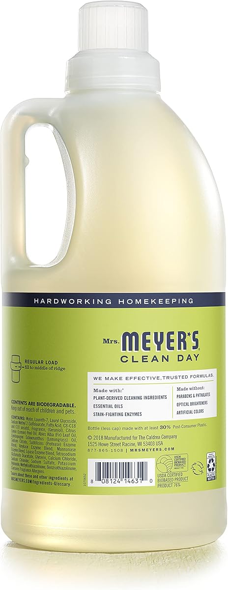 ECOS Next Generation Laundry Detergent Liquid Meyer Lemon Verbena view 2