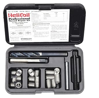Helicoil, 5401-7, Thread Repair Kit, 304 SS, 7/16-14, 18 Pcs