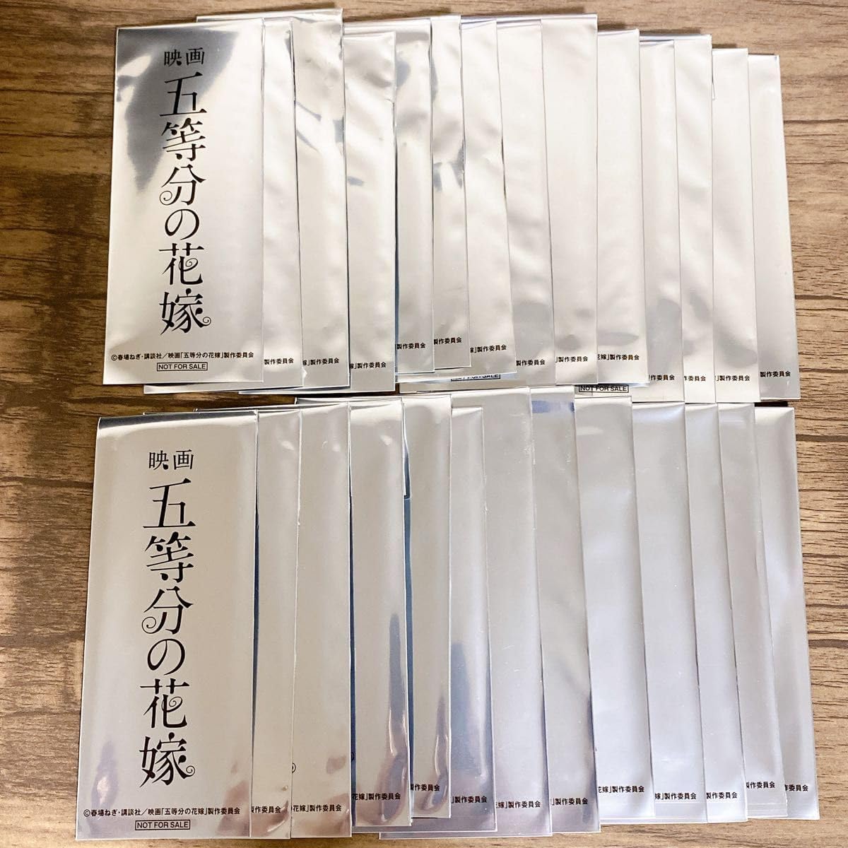 五等分の花嫁 生コマフィルム 【公式通販】 映画 五等分の花嫁