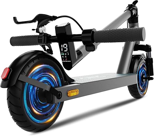 QnQ Electric Scooter, Powerful 500W1500W Peak Motor, Max212835Miles Long Range, Top Speed 15.51922MPH, 8.5" 10'' Tires, E Scooter for Adults and