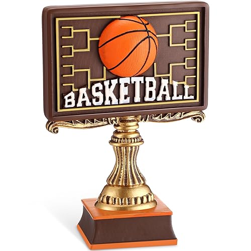 March Basketball Bracket Trophy Basketball Winner Award for Madness Challenge