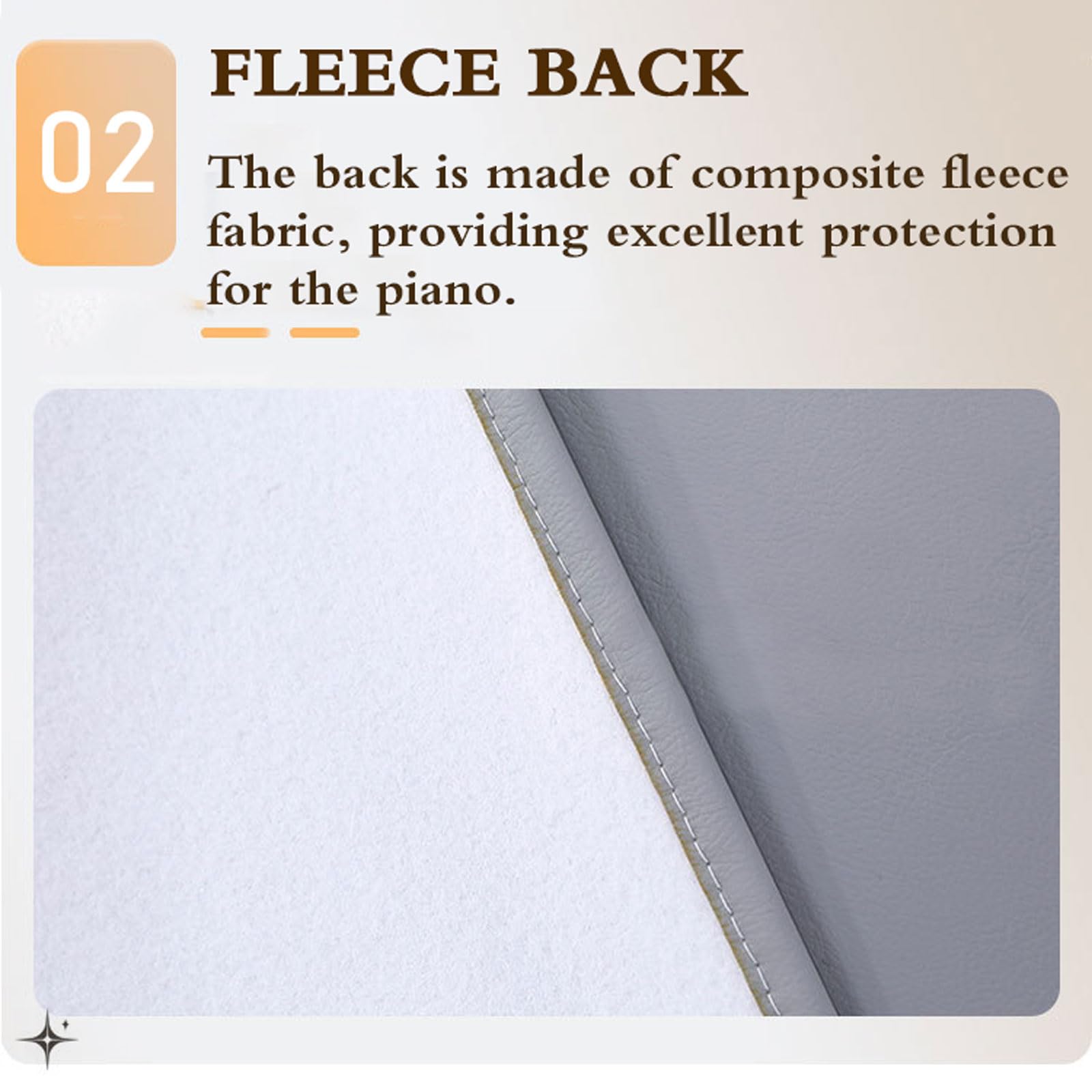 Funda para Piano de Colas a Prueba de Polvo,A Prueba de Humedad y Polvo Funda Protectora para Piano,Cubierta Decorativa para Piano Cubierta,Fácil de Limpiar,para Principiantes y músicos