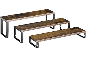 Display Risers Stand for Elegant Presentation and Organization