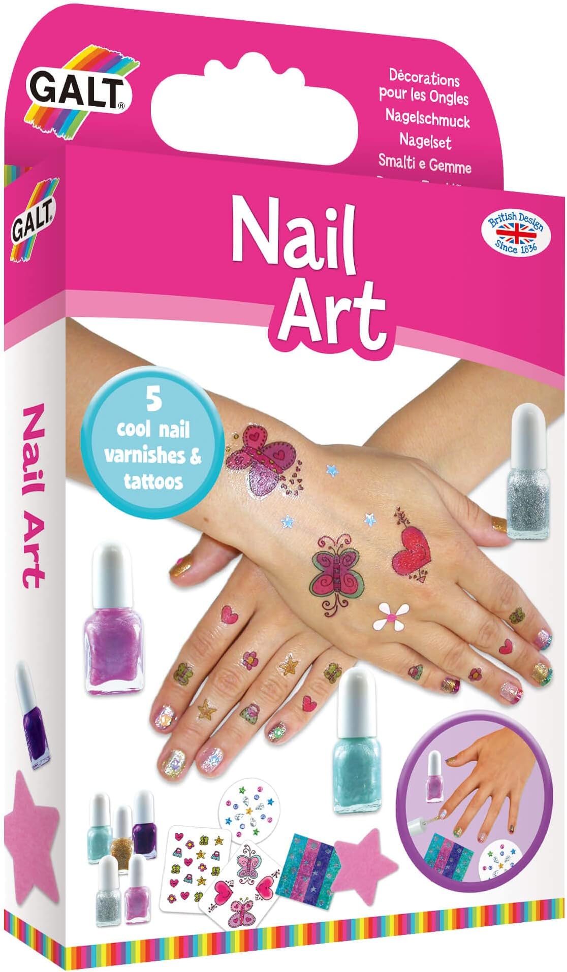 GALT TOYS - NAIL ART, CRAFT KITS FOR KIDS