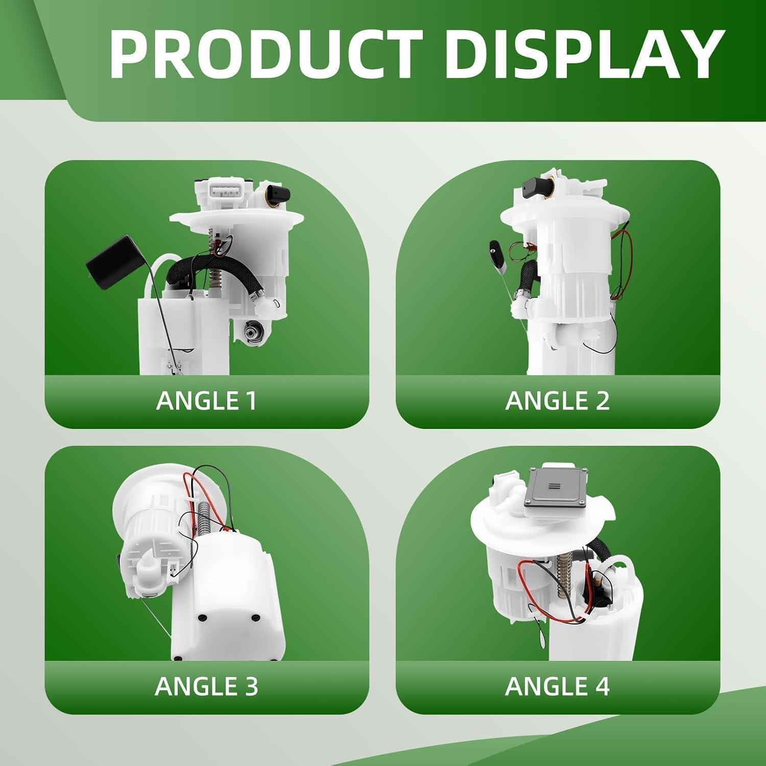 31110-D5500 Electric Fuel Pump Module Assembly Compatible with Sonata 2015-2019, Optima 2016-2020 1.6L 2.0L 2.4L, Cadenza 2017 31110-C2500 with Sending Unit