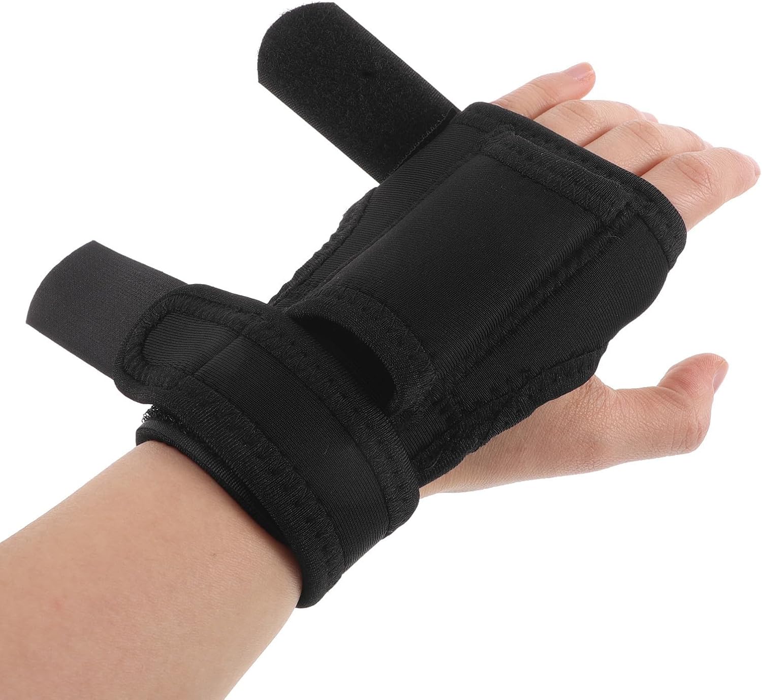 Toddmomy Diving Flashlight Holder Glove Black Wrist Mount, Neoprene image 4